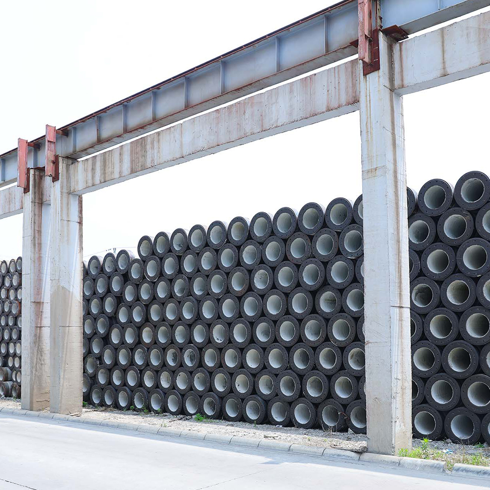 Tumpukan pipa beton pratekan berkekuatan tinggi